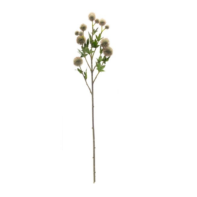 Allium Spray (Set of 6) 26 inchesH Plastic/Polyester, GREEN/BROWN, alternate image number null