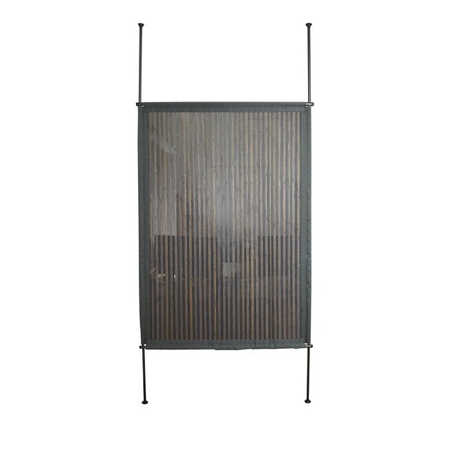 Versailles' Bamboo Wood Privacy Panel (48in x 68in), GREY, hi-res image number null
