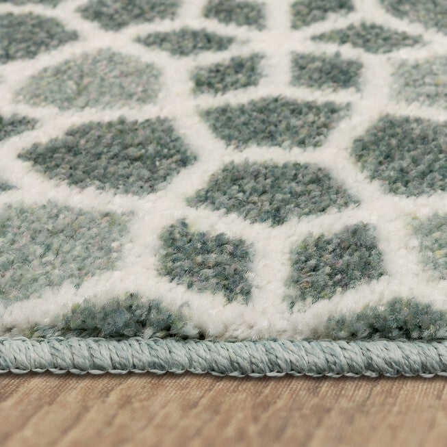 Mosaic Tile Grey Kitchen Rug, , alternate image number null