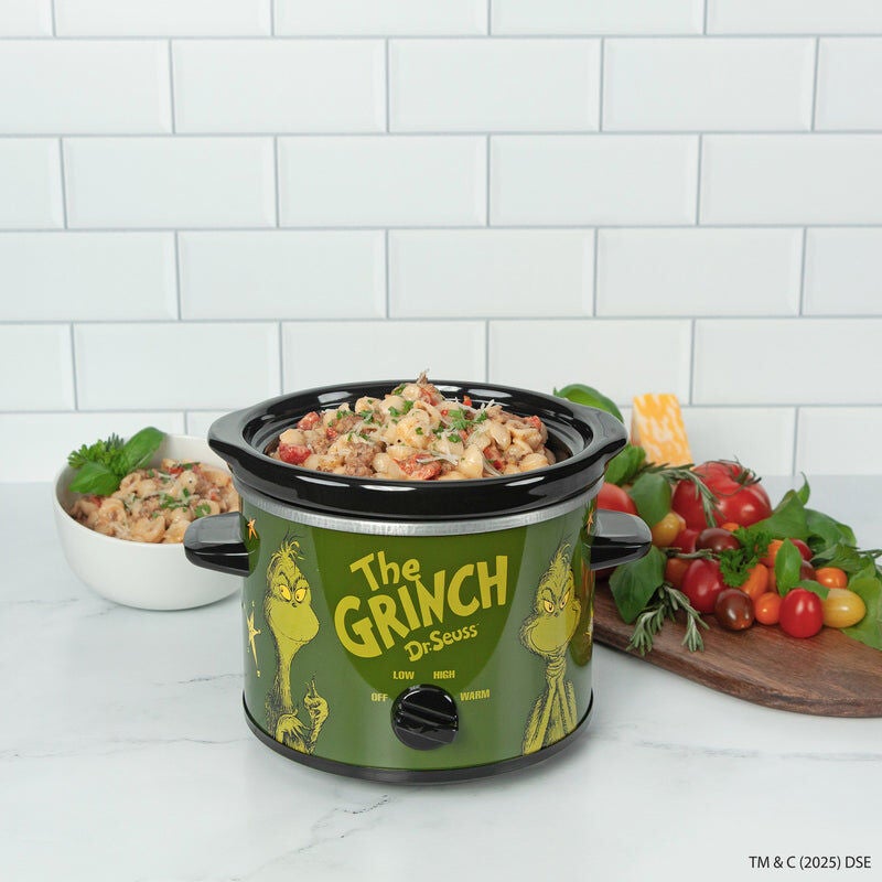 The Grinch 2qt Slow Cooker, GREEN, alternate image number 4