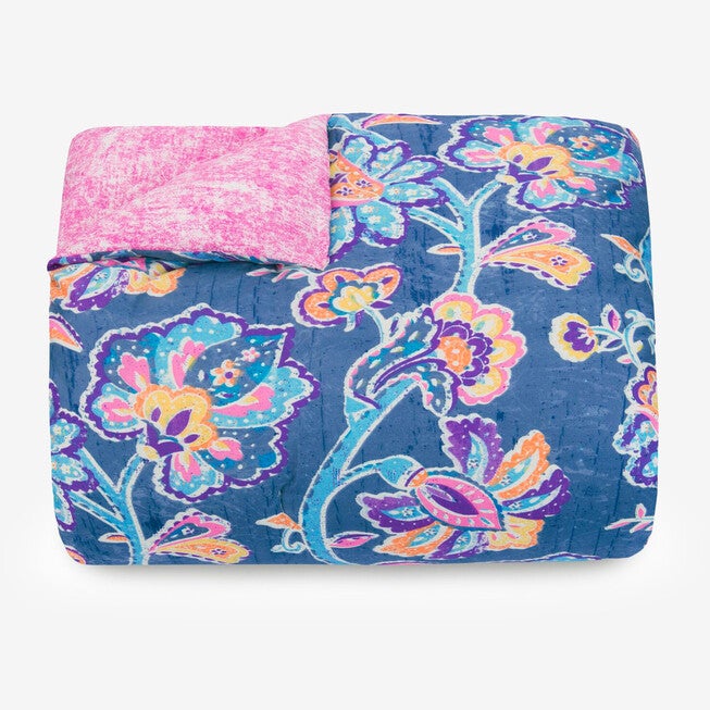 Nicole Miller Aurora Kid's Reversible Comforter Set, , on-hover image number 1