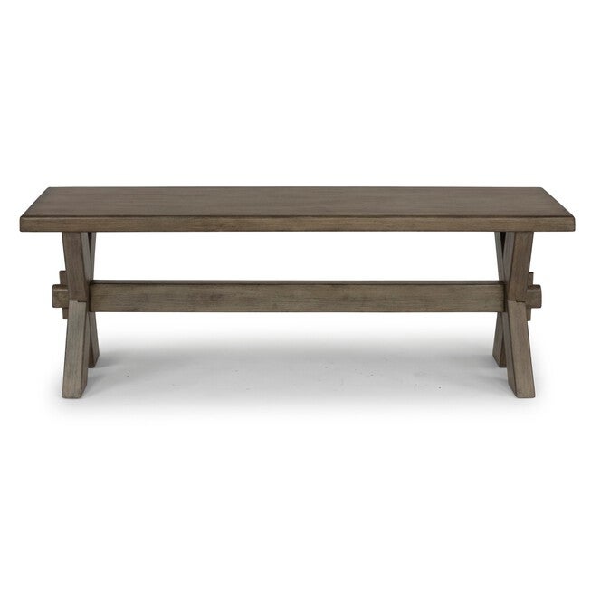 Mountain Lodge Trestle Bench , , alternate image number 2