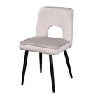 Nancy Taupe Velvet Accent Dining Chair, Set of 2, , alternate image number null