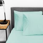 SensorPEDIC Ice Cool 400 Thread Count Cotton-Rich Surf Spray Blue Sheet Se, , alternate image number null