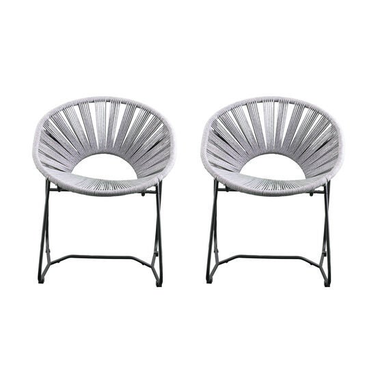 Rondly Outdoor Rope Chairs – 2pc Set, , alternate image number null
