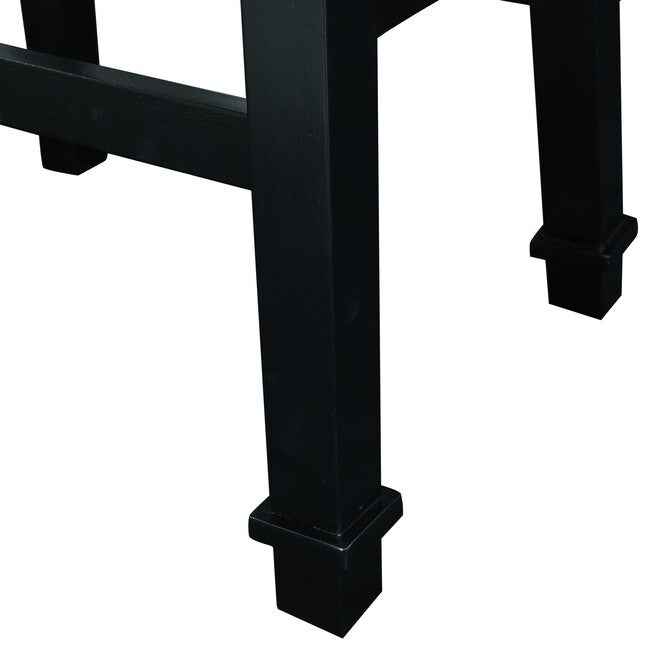 Kennedy Black Tweed Backless Bar Stool Backless Stools, , alternate image number null
