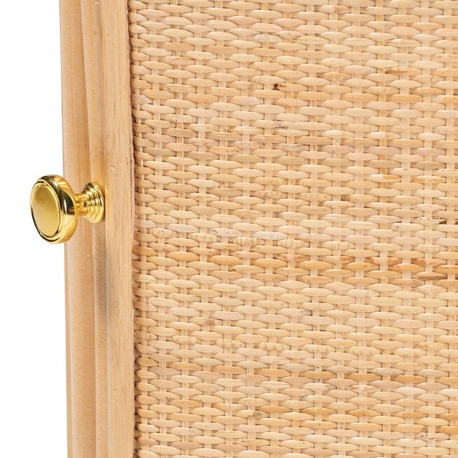 Kiara Bohemian Natural Rattan Nightstand, , alternate image number 10