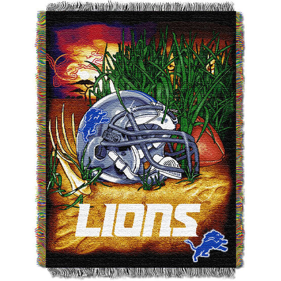 Lions Home Field Advantage Throw, MULTI, hi-res image number null