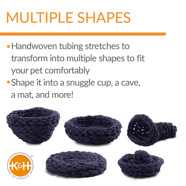 Knitted Pet Bed, , on-hover image number 1