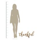 Bronze "thankful" Script Wall Decor, , alternate image number null