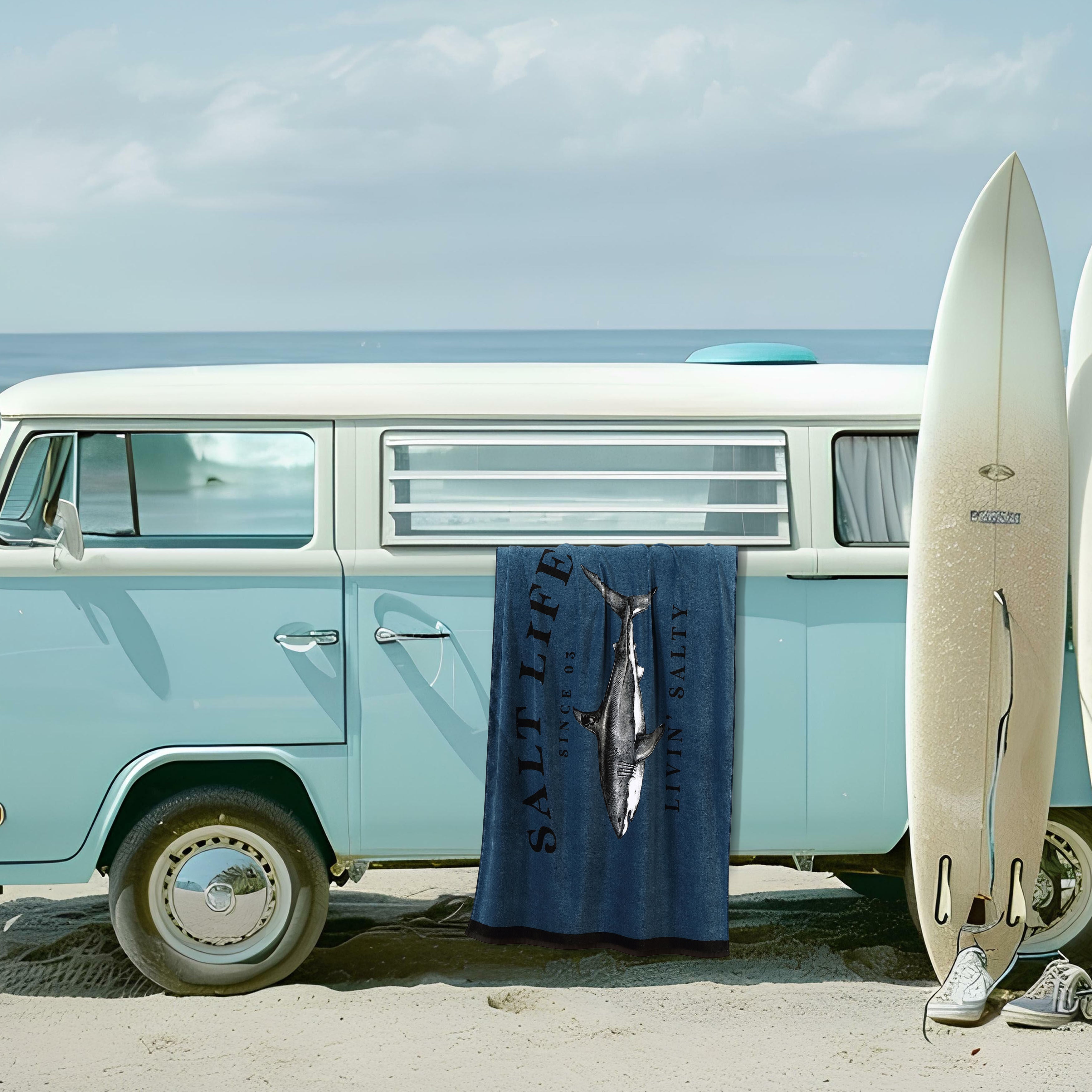 Jaws Of Steel Beach Towel