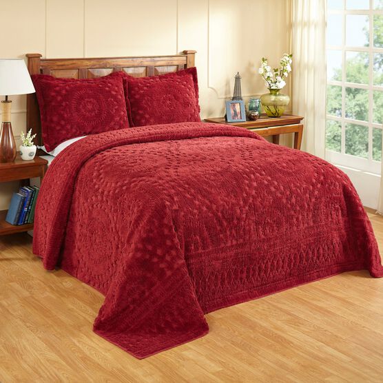 Rio Collection Chenille Bedspread by Better Trends | Bedspreads