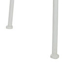White Metal Contemporary Outdoor Chair, , alternate image number null