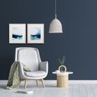 Wispy Waves Framed Wall Décor, Set Of 2, , on-hover image number null