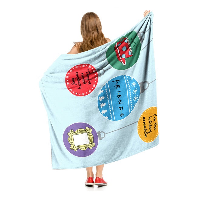 Wb Friends Quippy Ornaments Silk Touch Throw, , alternate image number 6