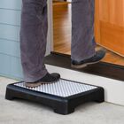 440 lbs. Weight Capacity Non-Slip Outdoor Step, BLACK MATTE, hi-res image number null