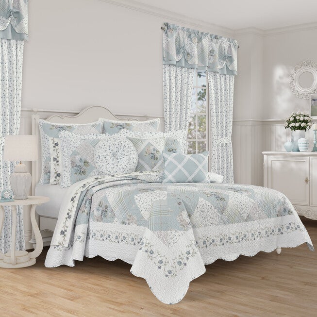 Bungalow Spa 3 Piece Quilt Set, SPA, hi-res image number null