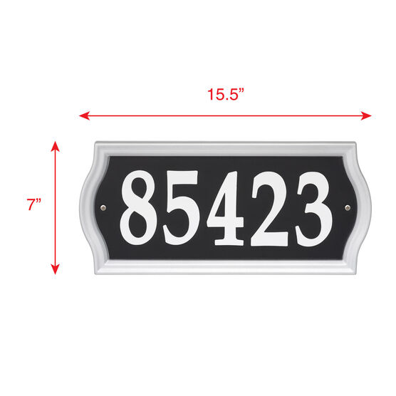 Nite Bright Ashland Reflective Address Numbers Signs, , alternate image number null