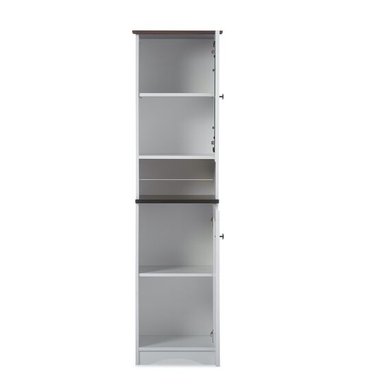 Lauren Two-Tone Buffet And Hutch Kitchen Cabinet Furniture, , alternate image number null