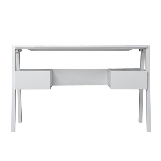 Clyden Midcentury Modern Writing Desk W Storage, , on-hover image number null