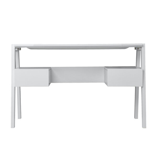 Clyden Midcentury Modern Writing Desk W Storage, , on-hover image number 1