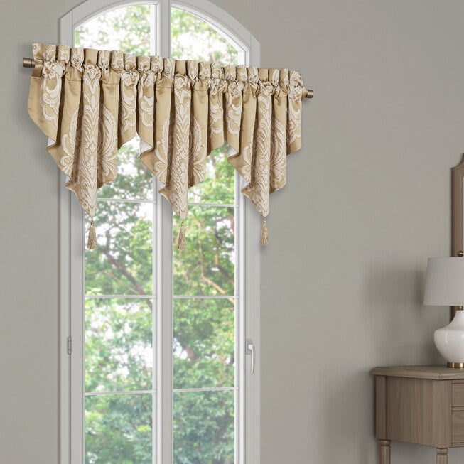 Potenza Window Ascot Valance, GOLD, hi-res image number null