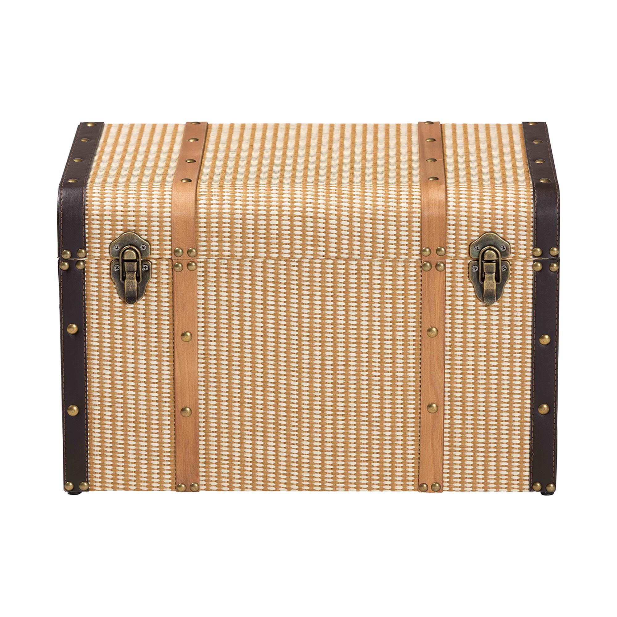 Manton Storage Trunk, BROWN, alternate image number 3