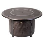 Walkers Round Hammered Aluminum LPG Fire Pit, BRONZE, hi-res image number null