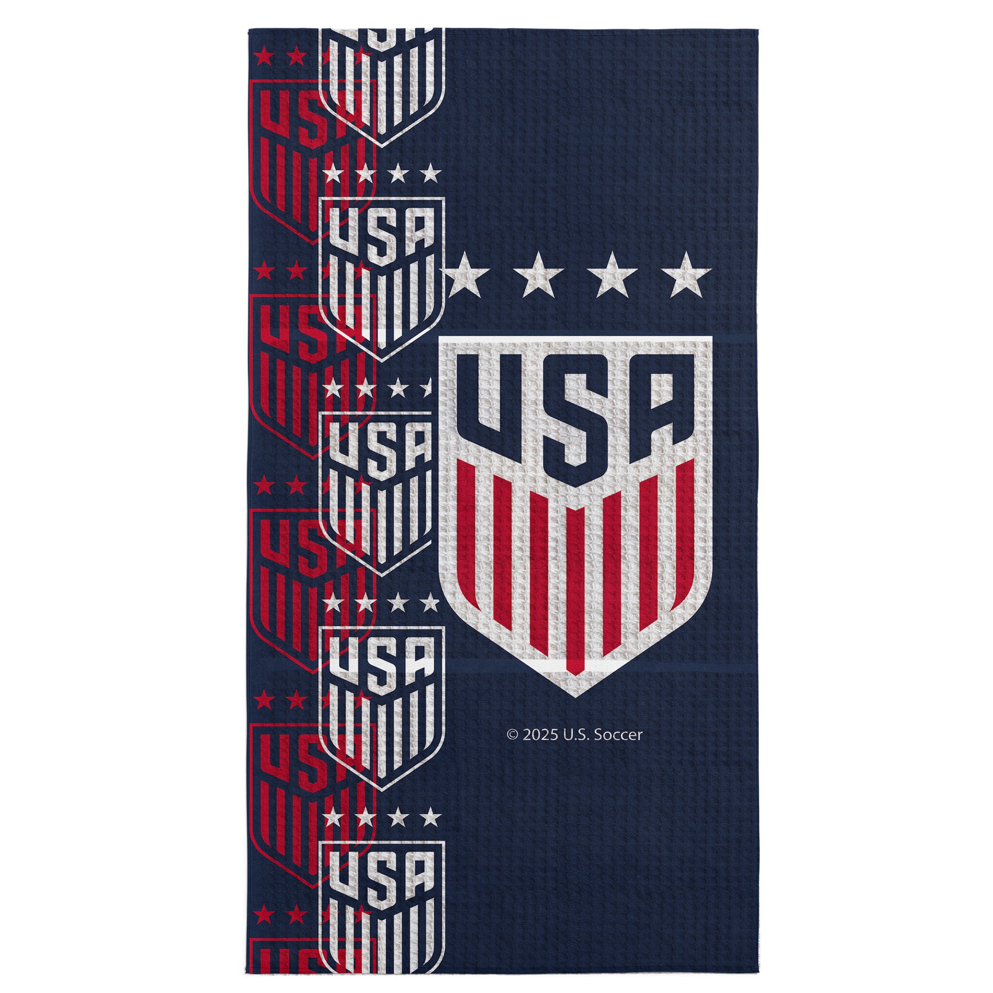 US Women's SoccerBeach Towel, 35x60 inches, US SOCCER, hi-res image number 0