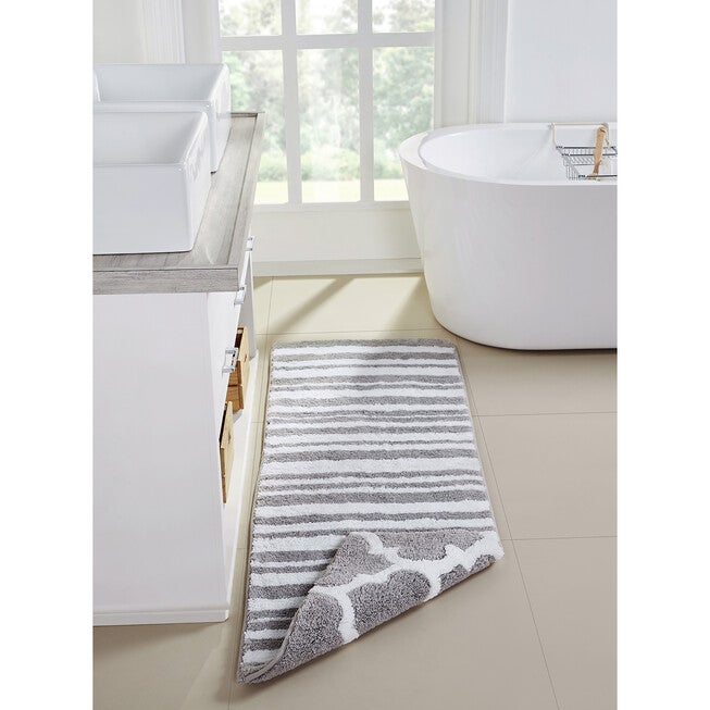 Marrakesh Collection 100% Polyester 20 inches X 60 inches Runner Bath Rug, , on-hover image number null