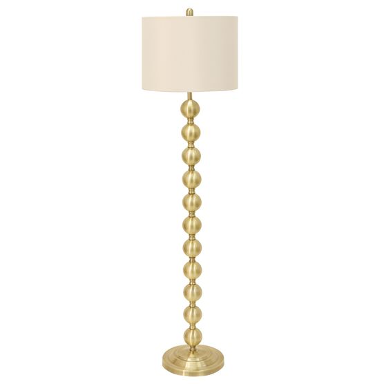 Brushed Brass Floor Lamp Brylane Home