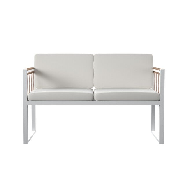 Wallmond Cushioned Outdoor Loveseat Settee, , on-hover image number 1