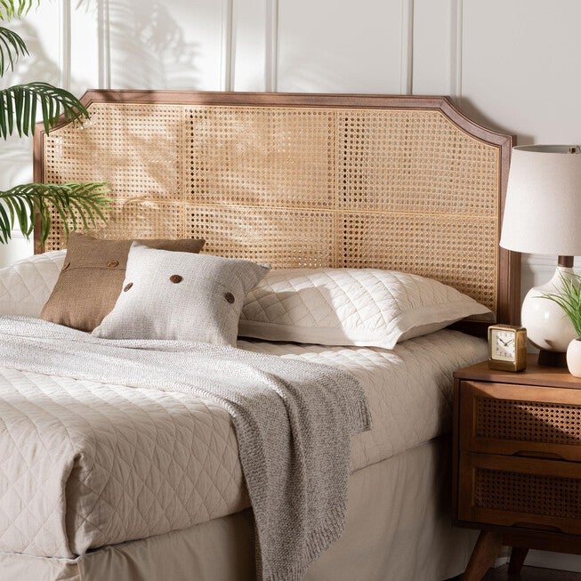 Hermine Headboard, WALNUT BROWN, hi-res image number null