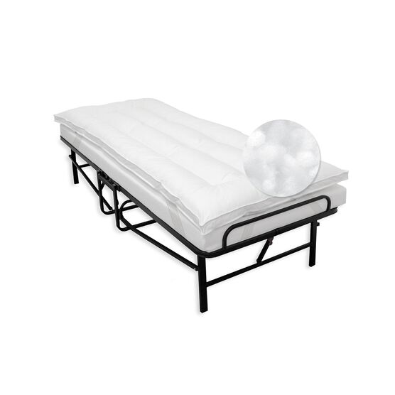 Sensorpedic 2 Inch Down Alternative Fiber Cot Bed Topper With 100