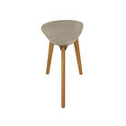 Grey Resin Modern Outdoor Accent Table, , alternate image number null