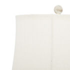 Set Of 2 White Polystone French Country Table Lamp, , alternate image number 3
