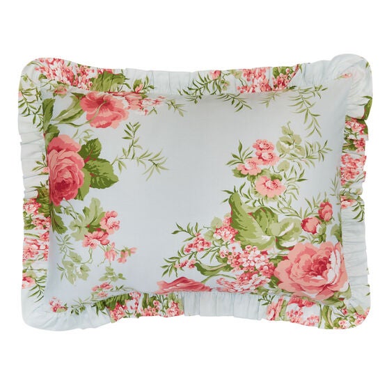 Brianna Cabbage Rose Sham, Brianna Cabbage Rose Sham,