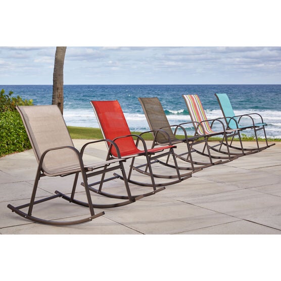 Extra Wide Outdoor Rocking Chair
