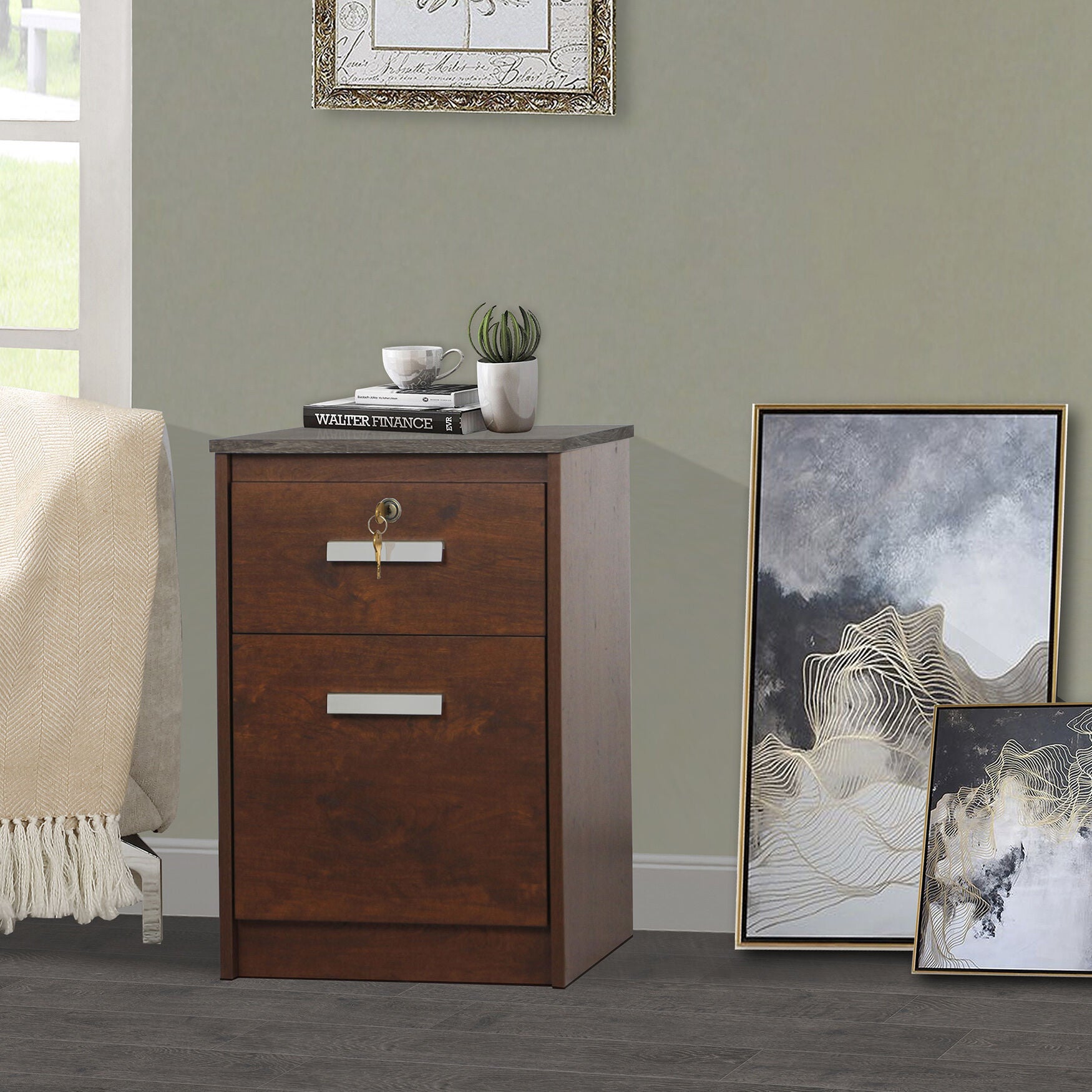 Kenneth 2-Drawer Filing Cabinet, , on-hover image number 1