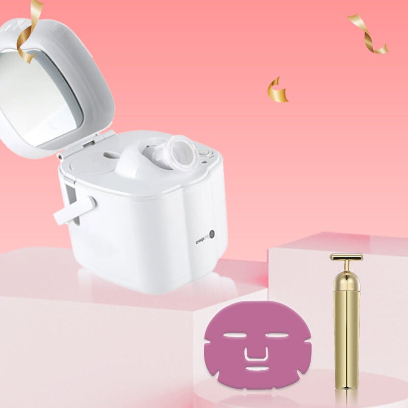 Radiant Face Premium Gadgets, WHITE, on-hover image number 1