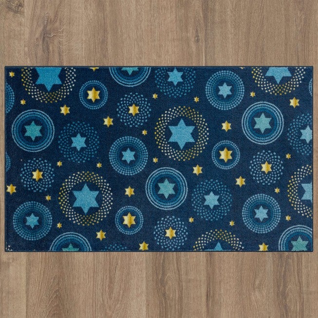 Holiday Stars Multi Kitchen Rug, , alternate image number 5
