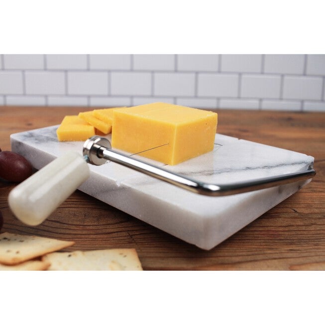 White Marble Cheese Slicer, , alternate image number null