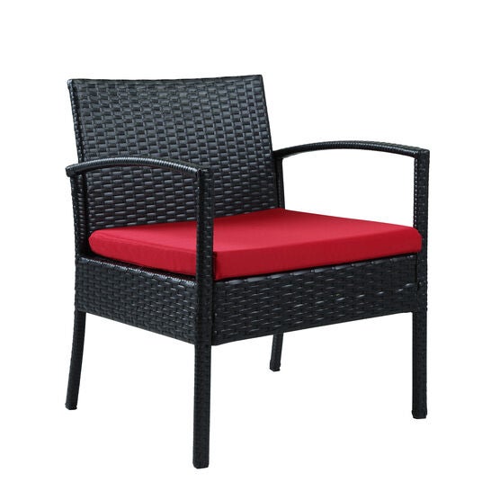 Saint Birch Savannah 4 Piece Rattan Sofa Seating Group With Cushions Seating, , alternate image number null