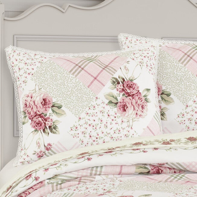 Bungalow 4 Piece Comforter Set, ROSE, alternate image number null