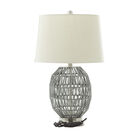 Grey Coastal Table Lamp, , on-hover image number 1
