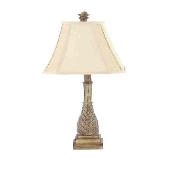 Set Of 2 Brown Polystone Tuscan Table Lamp, , alternate image number null