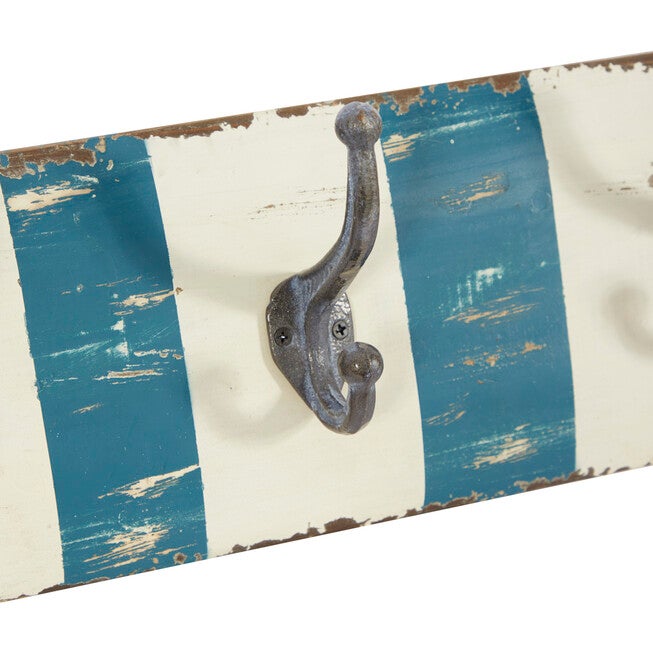 Brown Wood Coastal Wall Hooks Wall Hook, , alternate image number null