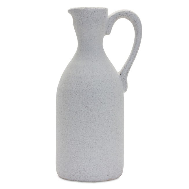 Pitcher 13.5 inchesH Terra Cotta, WHITE, hi-res image number null