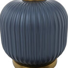 Blue Transitional Table Lamp, , alternate image number null