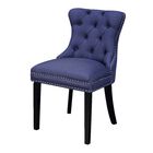 Princess Blue Velvet Accent Dining Chair, Set of 2, , alternate image number null